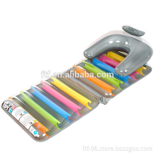 brand promotion factory price overwater inflatable mattress,Inflatable water deck chair